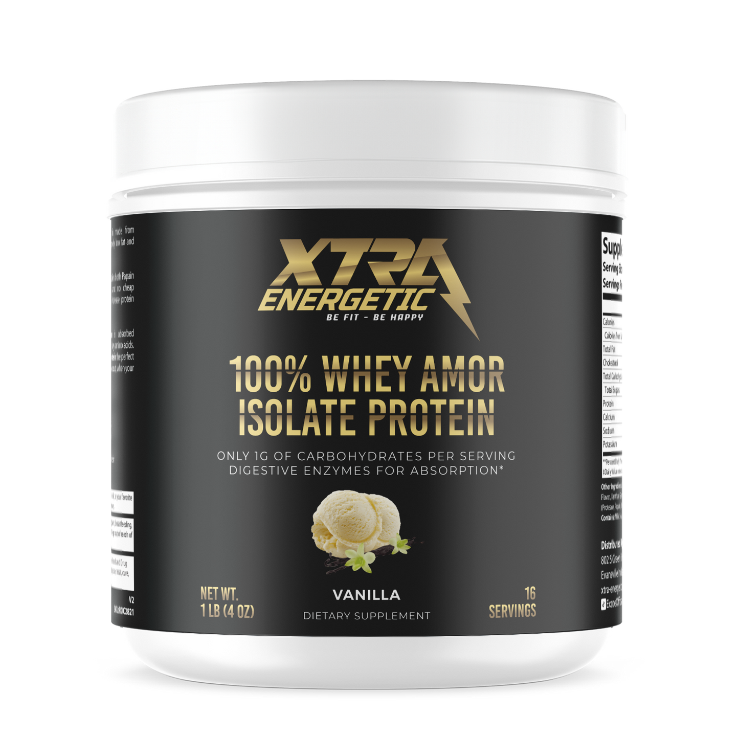1lb Whey Armor Isolate Protein Berry